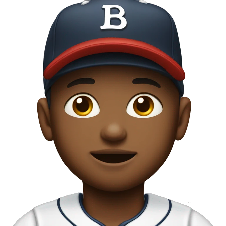 BABYFACED KID WITH BASEBALL HAT emoji