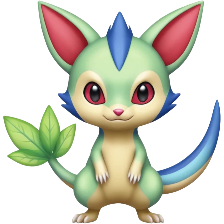 Sneasel-Furret-Celebi-fusion emoji