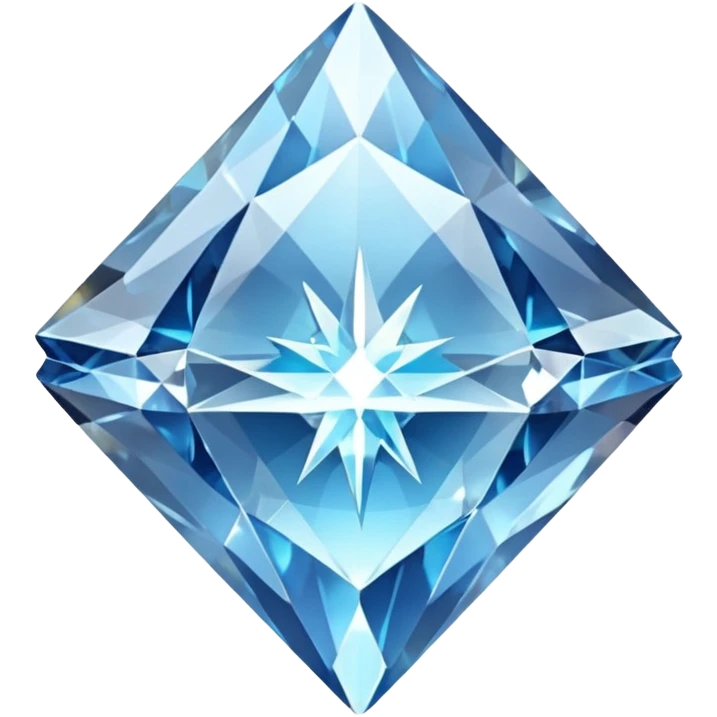 "Brilliant diamond crystal with electric energy crackling around it, spiritual power gem, no people, clean emoji style" emoji