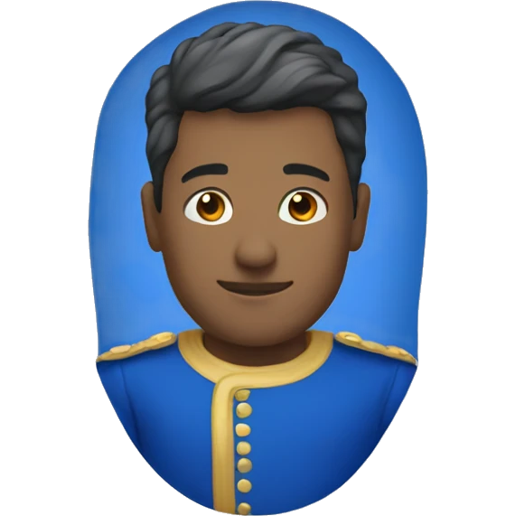royal blue shirt  emoji