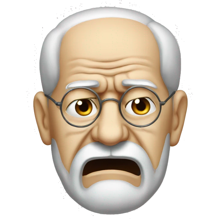 sigmund freud crying emoji