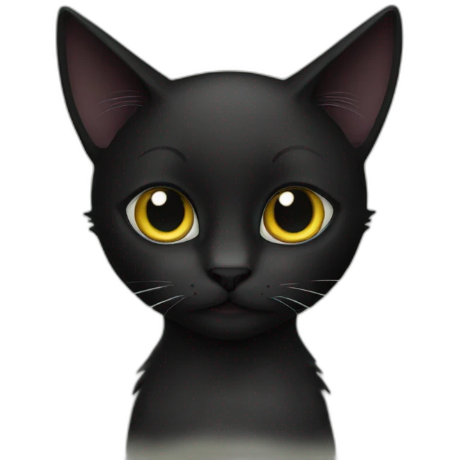 black cat salem emoji