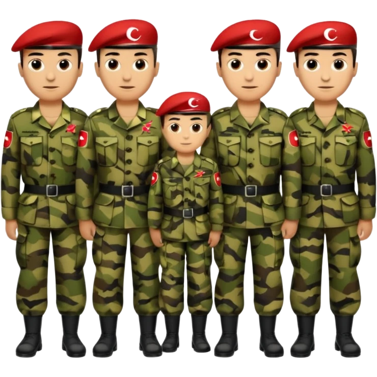 Turkish's Military emoji
