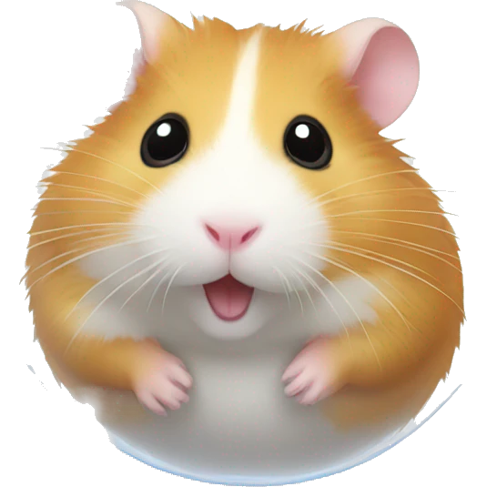 hamster in a bubble emoji