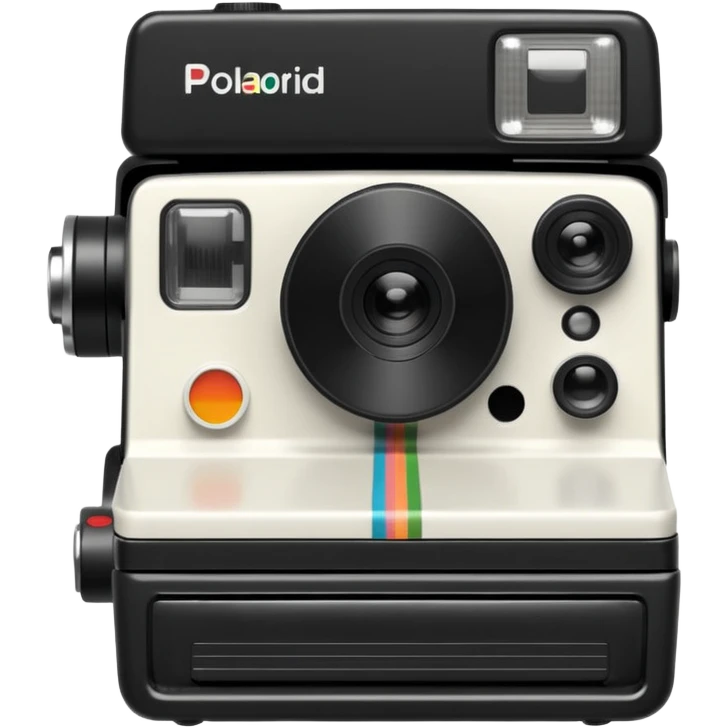 camera vintage instantanea polaroid emoji