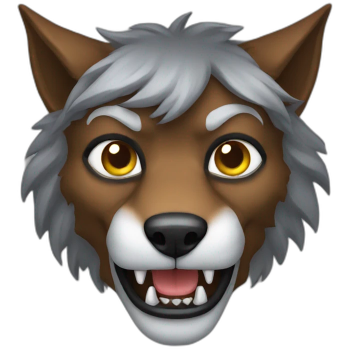 Werewolf emoji