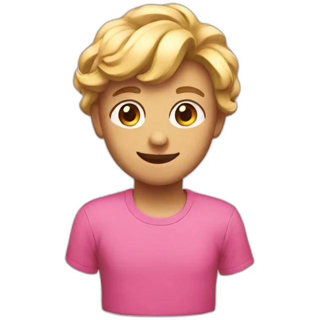Pink yes emoji