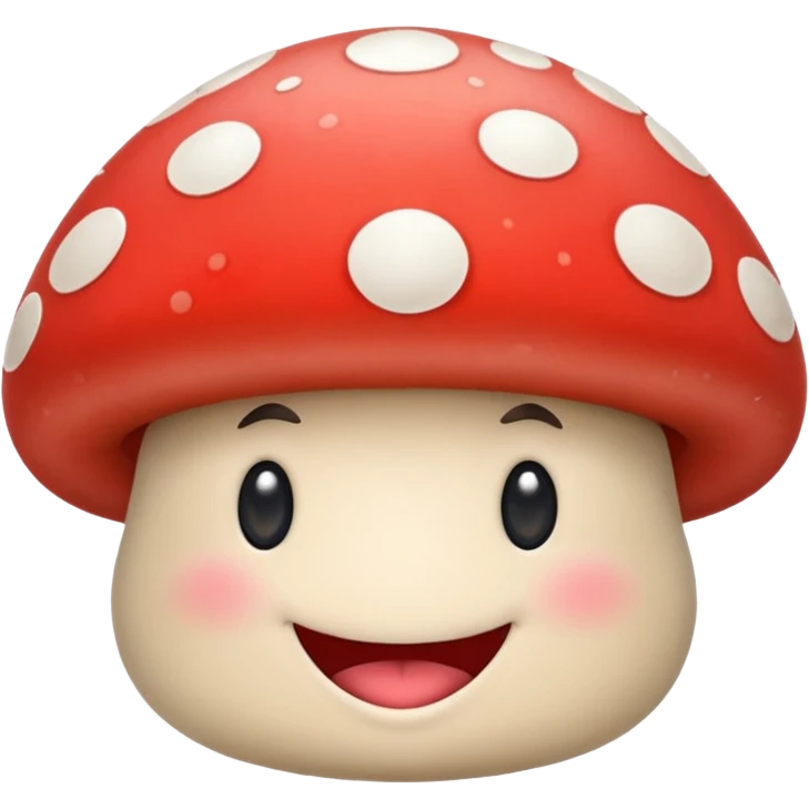 funny mushroom emoji