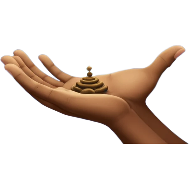 The Milky Way galaxy in the hand of Bhagwan Vishnu. emoji