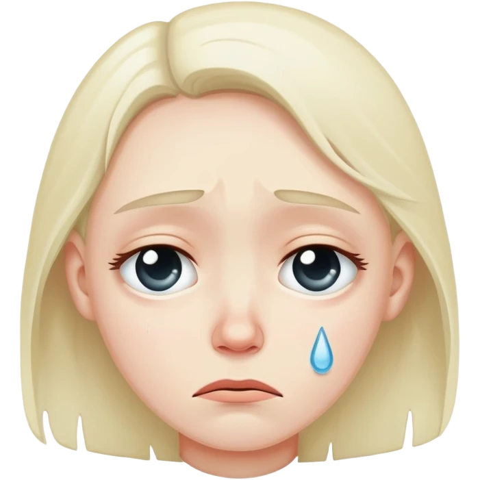 Super sad emoji