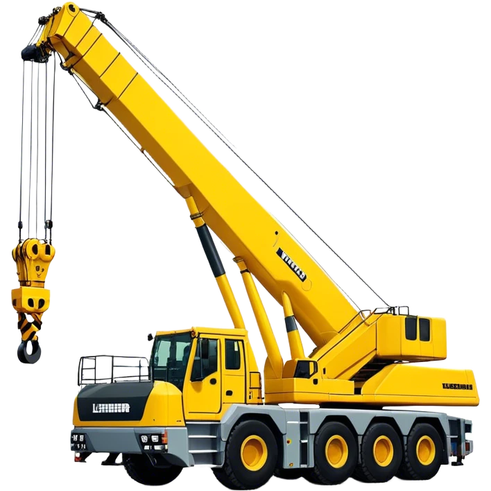 Crane - Liebherr LTM 1200-5.1 (Model Year: 2022) (Iconic colour: Yellow) emoji
