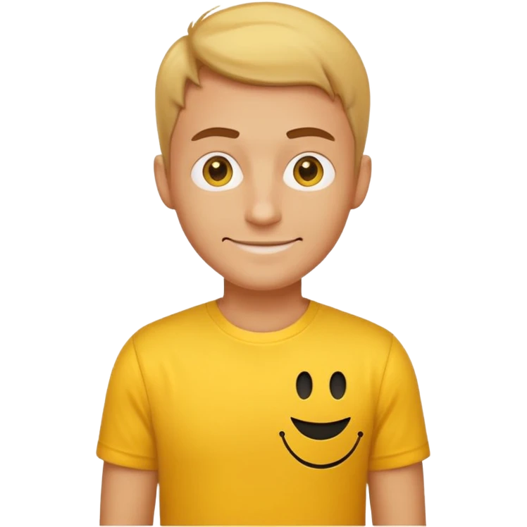 a cool programmer yello smiley emoji