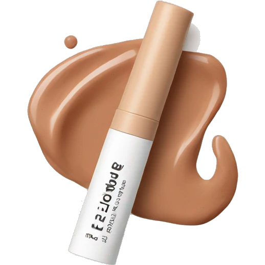 Lip tint beige packaging emoji