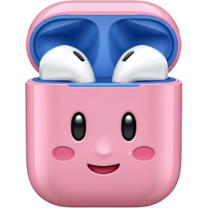 Kirby Airpods emoji