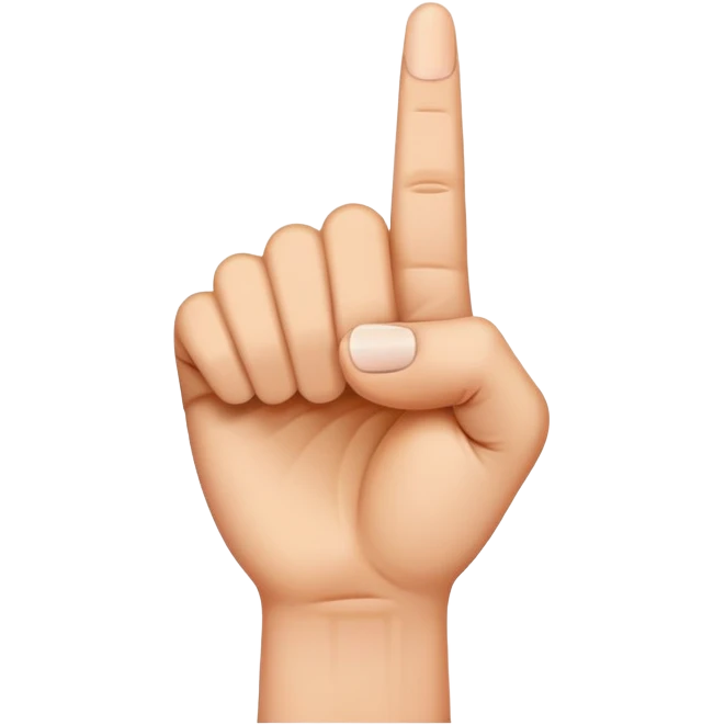 Mad middle finger  emoji