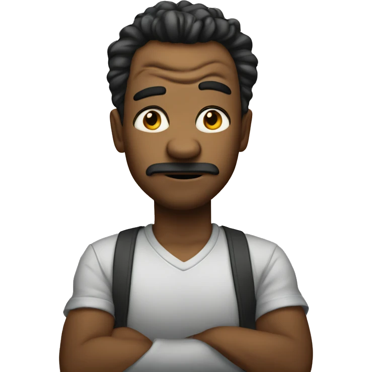 I'm over it face emoji