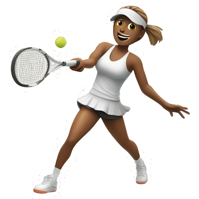 Tennis Serve emoji