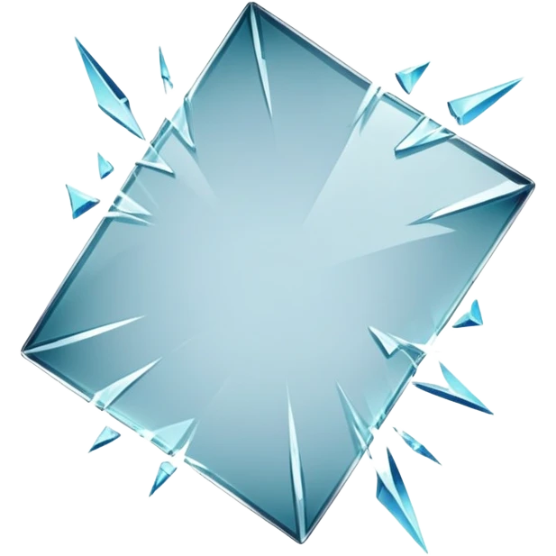 broken glass emoji