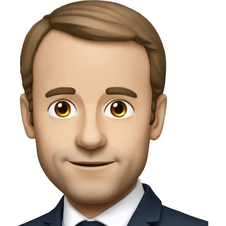 Macron from France  emoji