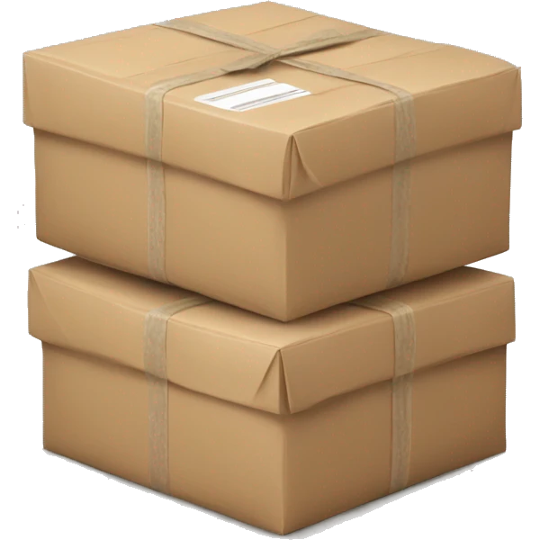 packages stacked up emoji