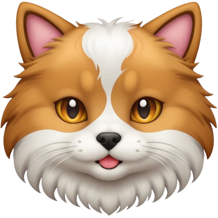 Dog inside a cat emoji