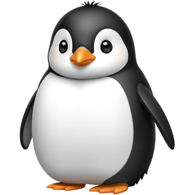 Penguin I love you  emoji