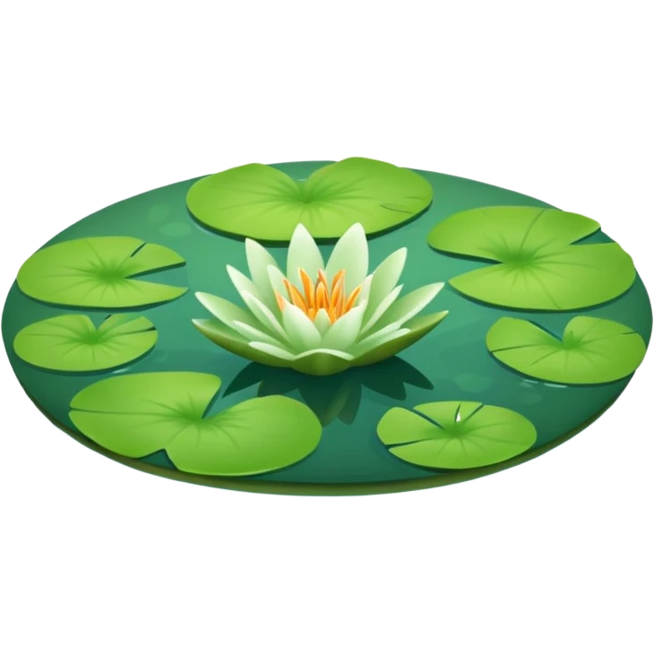 Lily pad only emoji