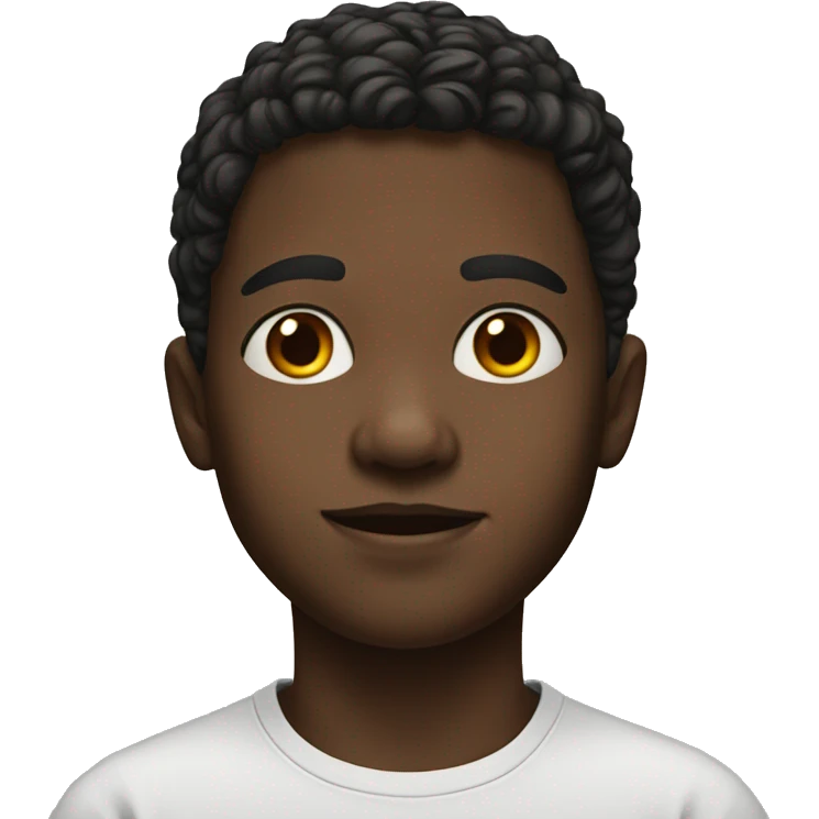 realistic portrait of a boy emoji