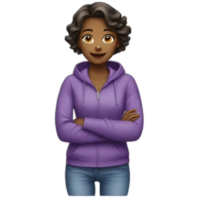 Car girl emoji