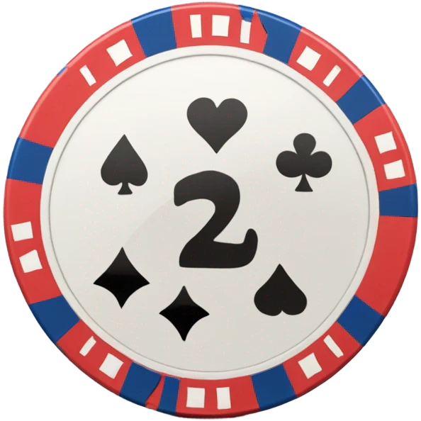 poker chip emoji