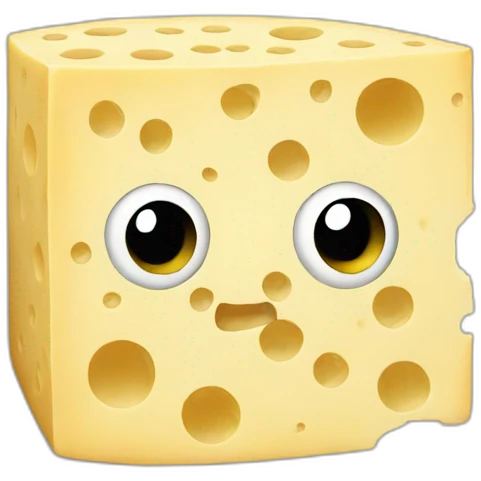 Swiss cheese emoji