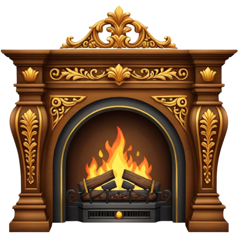 fireplace mantle emoji