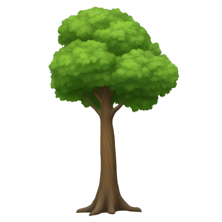 Tall tree emoji