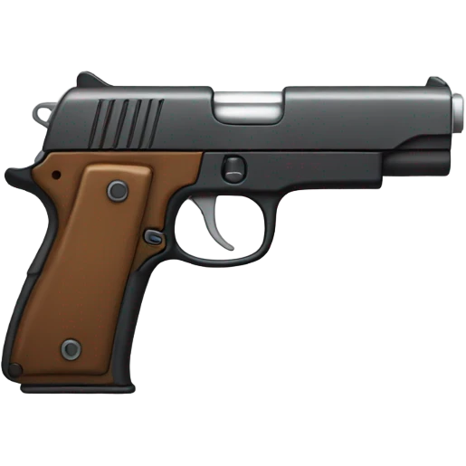 A gun emoji￼ emoji