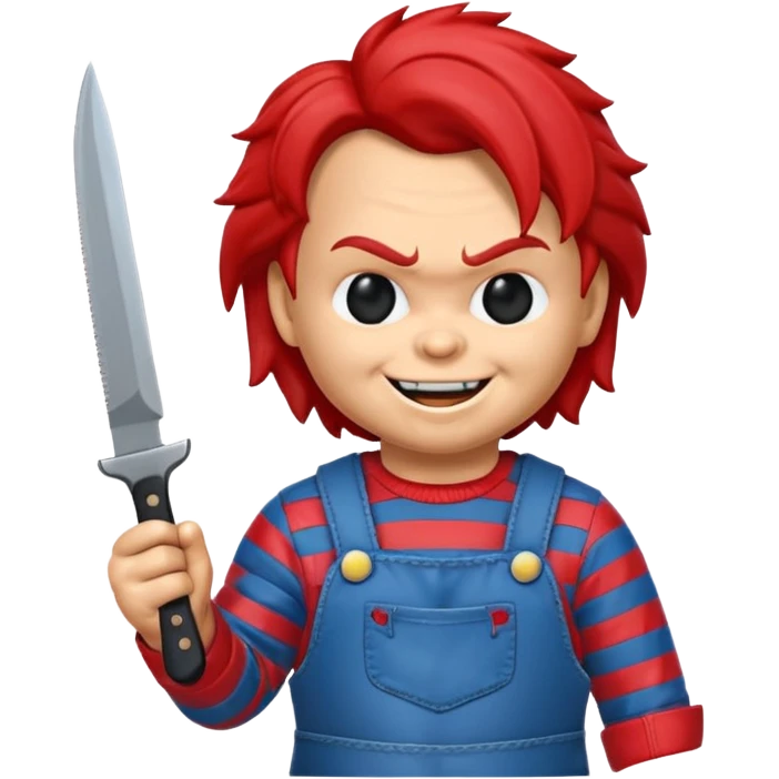 Un emojin de chuky emoji