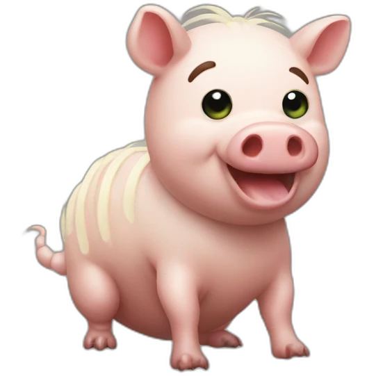 Centipede pig emoji