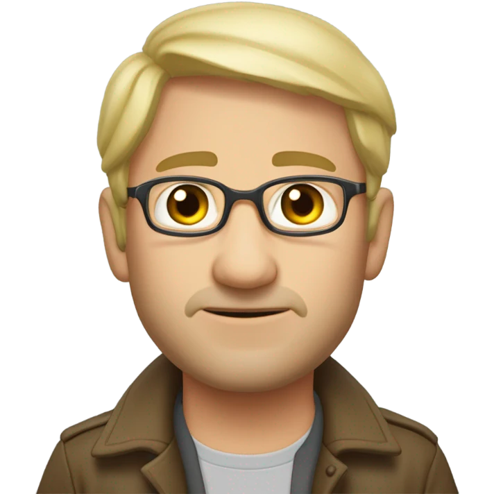 грустный человечек и разбитое сер emoji