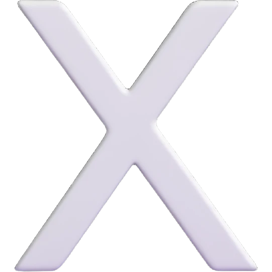 white X symbol emoji
