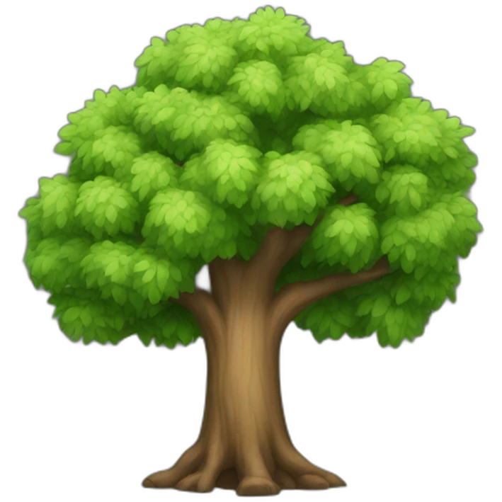 wonderful tree emoji