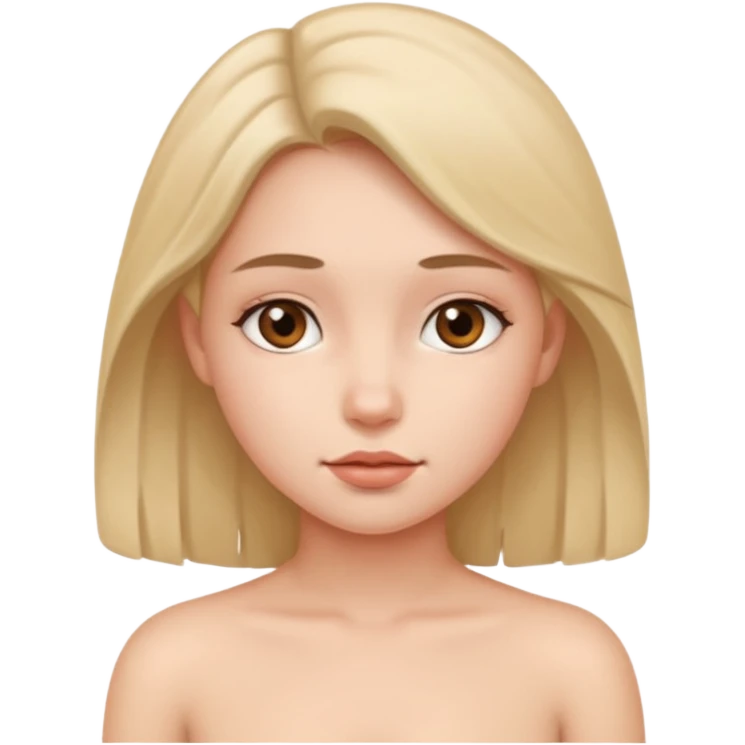 Naked girl emoji