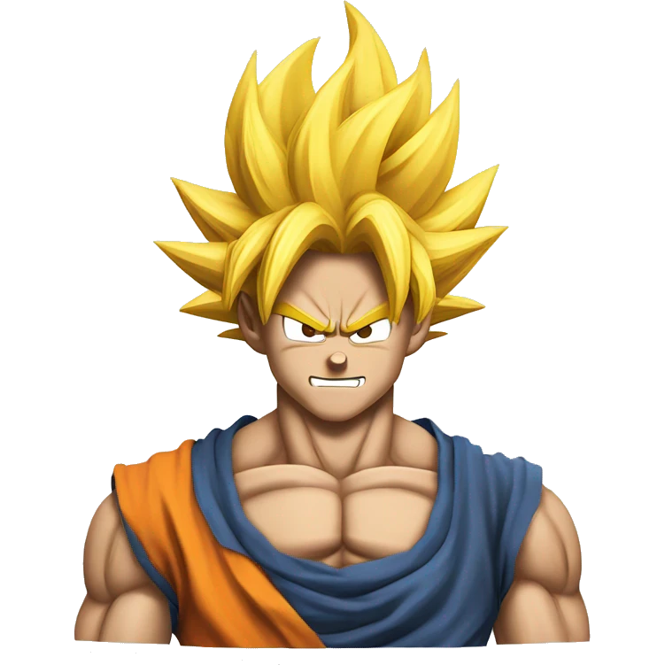 Goku super Saiyan  emoji