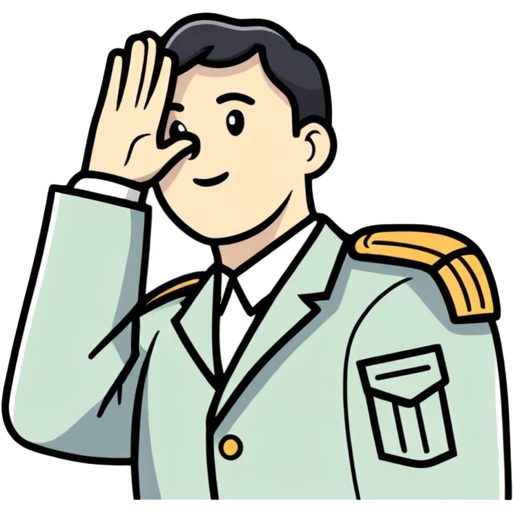 Salute  emoji