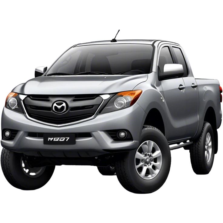 Mazda BT-50 - Mazda (Model Year: 2022) (Iconic colour: Dark Silver) emoji
