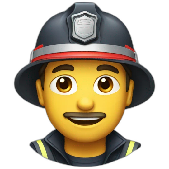 Pompier emoji