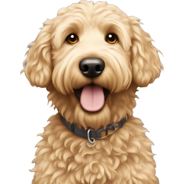 Golden doodle  emoji