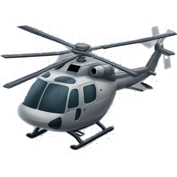 a heist helicopter emoji