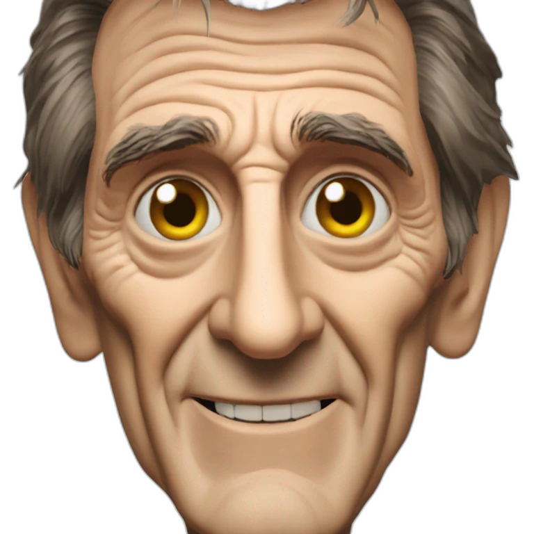 smiling harry dean stanton emoji