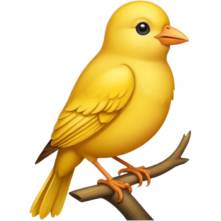 yellow bird emoji
