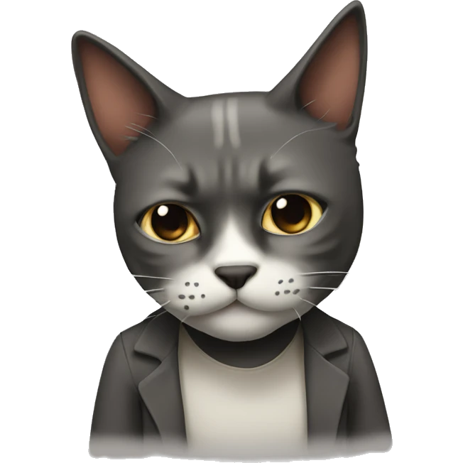 Gato fumando emoji