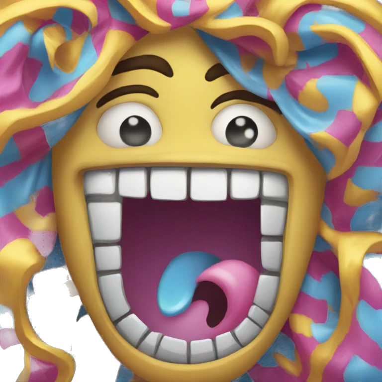 funhouse with mirrors emoji